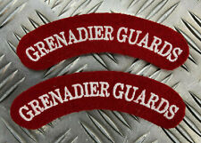 Genuine British Miltary The Grenadier Guards Shoulder Title Patches APOR1GG picture