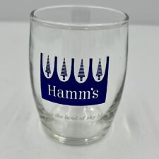 Vtg Hamm's Beer Barrel Tasting Glass 3 1/4