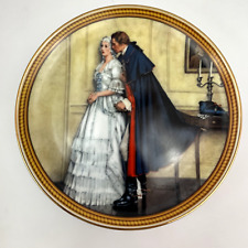 Norman Rockwell Collector Plate THE UNEXPECTED PROPOSAL Colonial Series Knowles picture