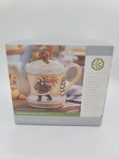 Home Trends Christmas Teapot Nature Natural Holiday Collection In Box picture