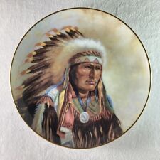 The Council of Nations STRENGTH OF THE SIOUX Plate Native American Indian Perill picture