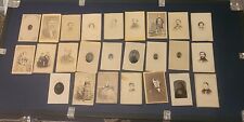 Antique CDV 1860s Lot Of 25 picture