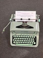 REFURBISHED 1966 Hermes 3000 V2 Mint- condition PICA type,  NEW platen picture