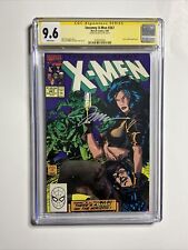 Uncanny X-Men #267 (1990) CGC 9.6 Signed Jim Lee Early Gambit App High Grade picture
