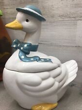 white duck cookie jars vintage picture