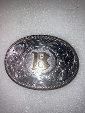 montana silversmith buckle “B”  picture