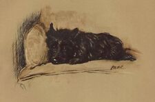 Cairn Terrier - CUSTOM MATTED - Lucy Dawson Dog Art Print - NEW picture