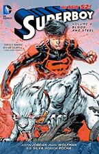 SUPERBOY VOL. 4: BLOOD AND STEEL (THE NEW 52) By Justin Jordan **BRAND NEW** picture