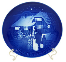 B&G Bing & Grondahl - Christmas Plate 1973 - Country Christmas - Denmark - A picture