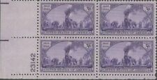 Historical Transcontinental Railroad US Stamp plate block #922 picture