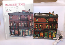 DEPT 56 SOHO SHOPS 4030347 CHRISTMAS IN THE CITY CIC picture