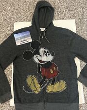 Disney Parks Authentic OG Mickey Mouse Zip Up Hoodie Size M picture