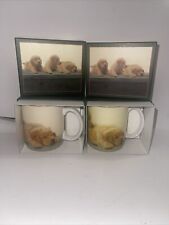 Lang and Wise Collector Mugs 1999 Golden Retrievers From John Weiss Painting New picture