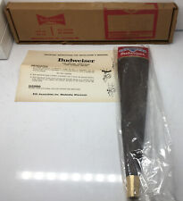 budweiser tall deluxe tap marker 12” NIB never used NOS picture