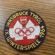 INNSBRUCK TYROL 1964 Olympics Vintage Skiing Ski Patch AUSTRIA Souvenir - B picture