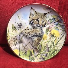 Let's Be Friends Plate Franklin Mint Heirloom cat plate picture