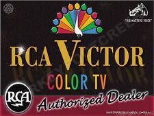 RCA Victor Color TV Authorized Dealer 9