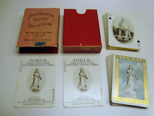Circa 1900 Paris Exposition Souvenir Playing Card Deck, 52+2J+Box picture