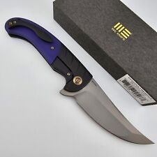 We Knife Curvaceous Folding Knife Titanium & G10 Handles 20CV Blade WE20012-3 picture