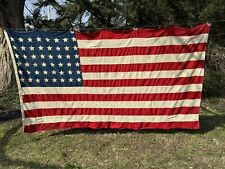 Vintage 48 Star Flag 118” x 67” picture