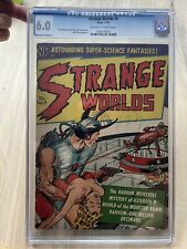 Strange Worlds 9 Avon 1952 CGC 6.0 Ow/w pages picture