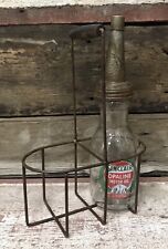 Metal Wire (2) Oil Bottle Carrier Rack, *Bottles Not Included* picture