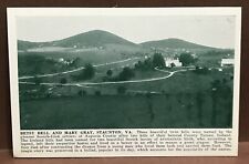 STAUNTON VIRGINIA  Postcard ~Betsy Bell and Mary Gray  ~ 1920's ~ Green Tone ~ picture