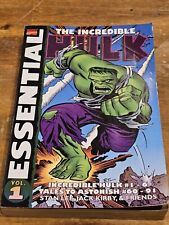 Marvel Comics The Incredible Hulk Essentials Vol. 1 2003 Book Tales To Astonish picture