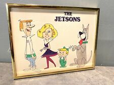 Vintage The Jetsons Cartoon Poster Framed Cartoon Poster picture