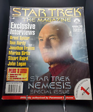 Star Trek The Magazine February 2003 Patrick Stewart 1 of 3 Cover picture