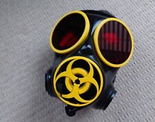 S10 Gas Mask Nose Piece Cover Custom for Cosplay Multi Colour Black Red Blue picture