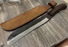 Machete Full Tang Carbon Steel 10mm Thick Straight Blade 16” Overall Thai Style picture