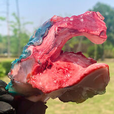 330G Natural beautiful Warring States Red Agate rough Crystal Healing picture
