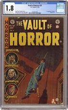 Vault of Horror #37 CGC 1.8 1954 4144022005 1st app. Drusilla picture