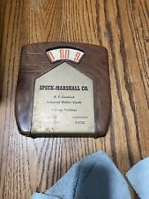 1950s BF Goodrich ￼Belmont Packings BAKELITE & METAL DEALER THERMOMETER SIGN GAS picture