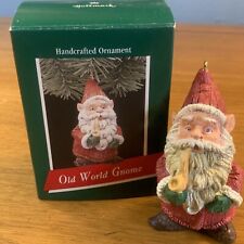1989 Hallmark Keepsake Handcrafted Ornament Old World Gnome picture