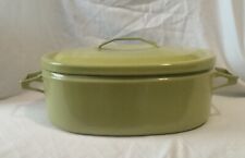 Vintage MCM Lime Green Arabia Finely Large 11.5