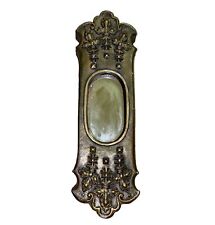 Vintage Gargoyles NYC Mini Mirror Filigree Fleur Delis Art Nouveau Decor Accent picture