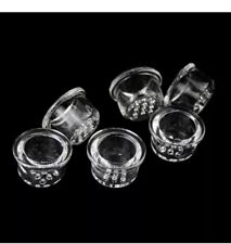 20 pcs Glass Bowl Large 9 Holes Honeycomb Screen for Smoking Pipe Replace picture