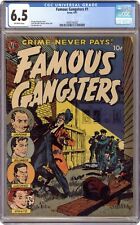 Famous Gangsters #1 CGC 6.5 1951 4040142002 picture