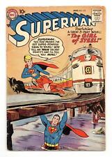 Superman #123 GD 2.0 1958 1st app. 'Super-Girl' picture