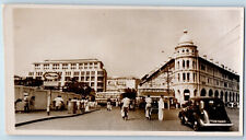 Ceylon Sri Lanka Postcard Ceylon Views Main Street Colombo c1940's RPPC Photo picture