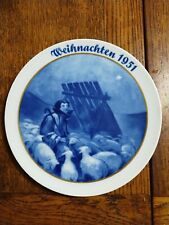 1951 Rosenthal Weihnachten (Christmas Plate) ~ Germany ~ A+ Cond. picture