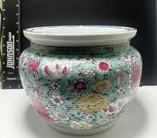 Chinese Vintage Hand Painted Floral Porcelain Vase picture