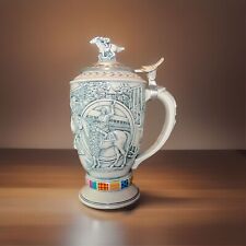 Vintage AVON Winners Circle Beer Stein Collectible 1992 Horse Racing picture