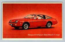 Chevrolet Monza 2 + 2 Sport Hatchback Coupe Vintage Postcard picture
