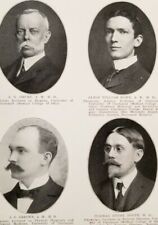Notable Cincinnati Men of 1903 Photos PHYSICIANS & SURGEONS Greiwe Hoppe Rowe D8 picture