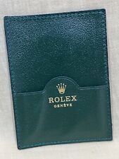 ROLEX Wallet Translation Certificate Document Holder Leather Sea-Dweller GMT picture