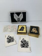 Vintage Boudoir Goodall MCM playing cards Contract Cocker Spaniel Pekinese Dogs picture