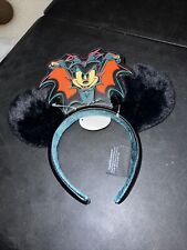 Disney Parks 2023 Halloween Vampire Mickey Minnie Ear Headband NWT picture